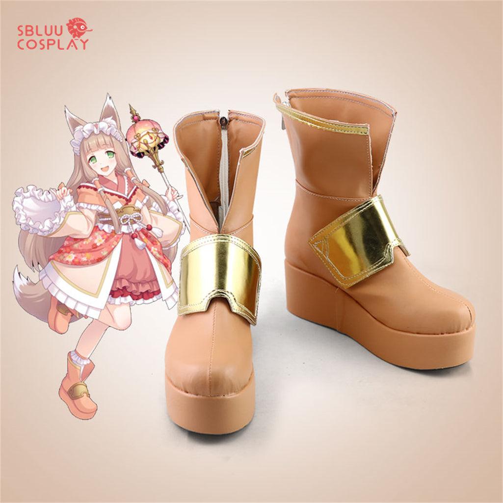 PrincessConnect Re Dive Himemiya Maho Cosplay Shoes Custom Made Boots - SBluuCosplay