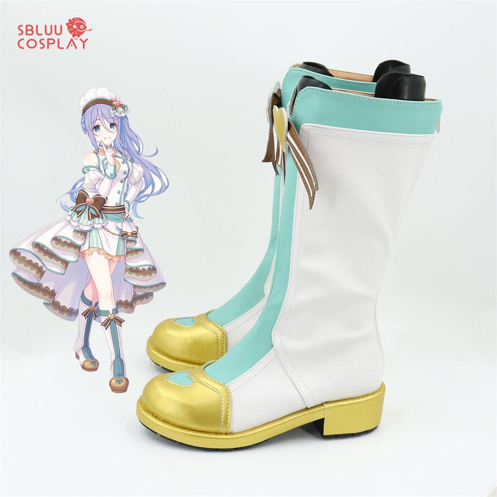 PrincessConnect Re Dive Hoshino Shizuru Cosplay Shoes Custom Made Boots - SBluuCosplay