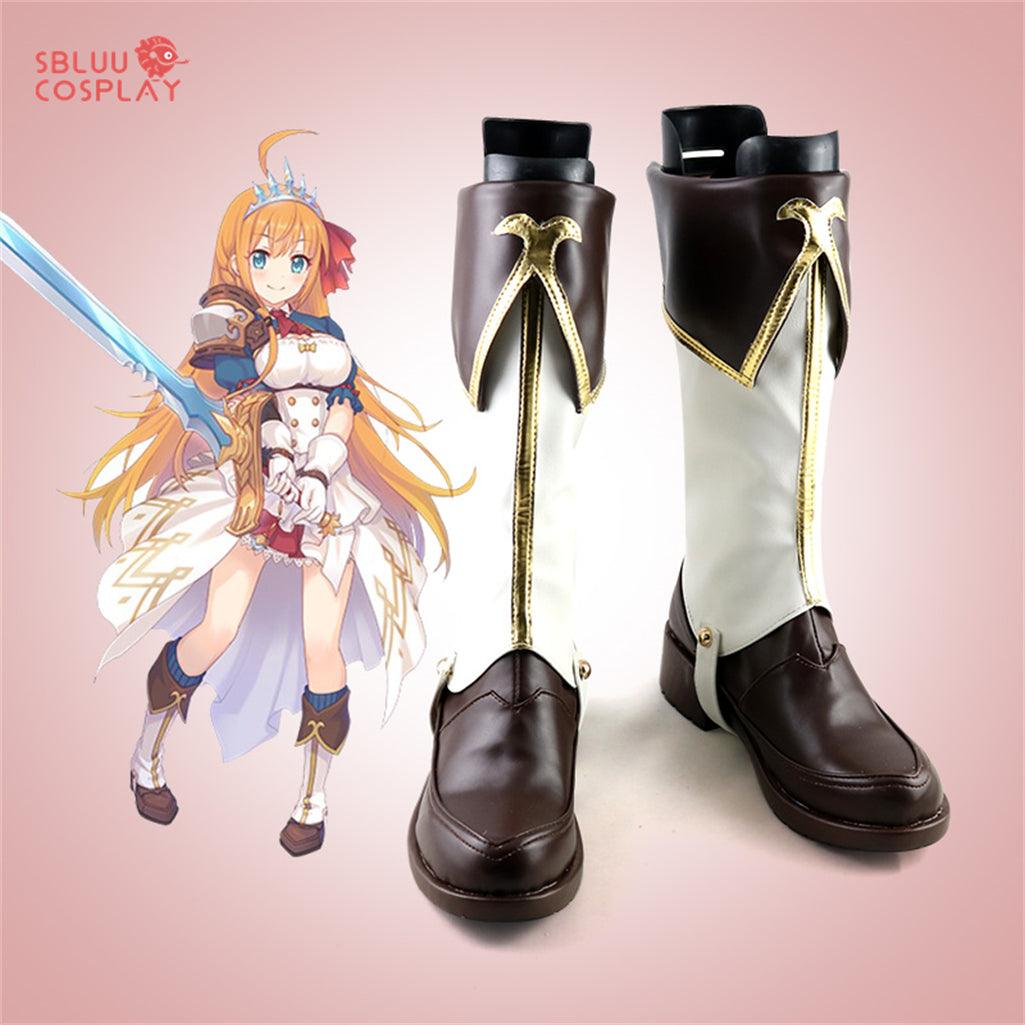 PrincessConnect Re Dive Pecorine Cosplay Shoes Custom Made Boots - SBluuCosplay