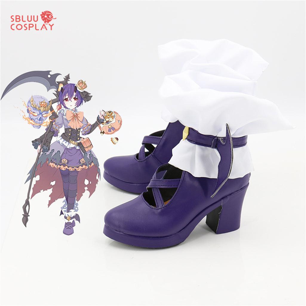 PrincessConnect Re Dive Shinobu Cosplay Shoes Custom Made Boots - SBluuCosplay