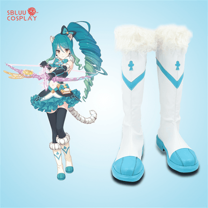 PrincessConnect Re Dive Shiori Cosplay Shoes Custom Made Boots - SBluuCosplay