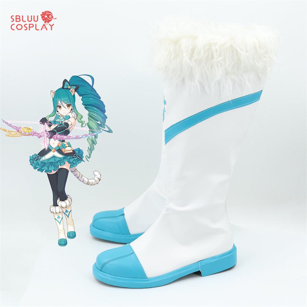 PrincessConnect Re Dive Shiori Cosplay Shoes Custom Made Boots - SBluuCosplay