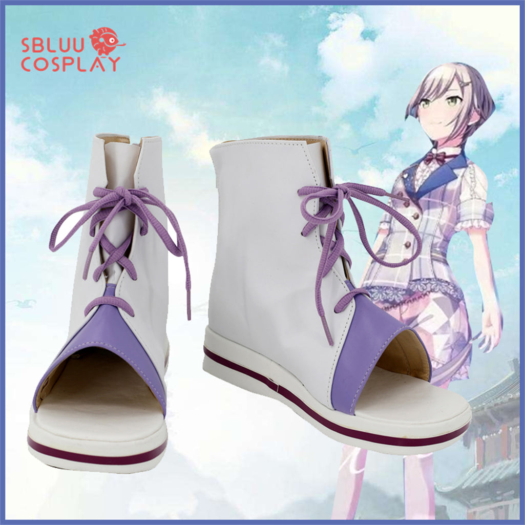 SBluuCosplay Project Sekai Hoshino Ichika Cosplay Shoes Custom Made Boots