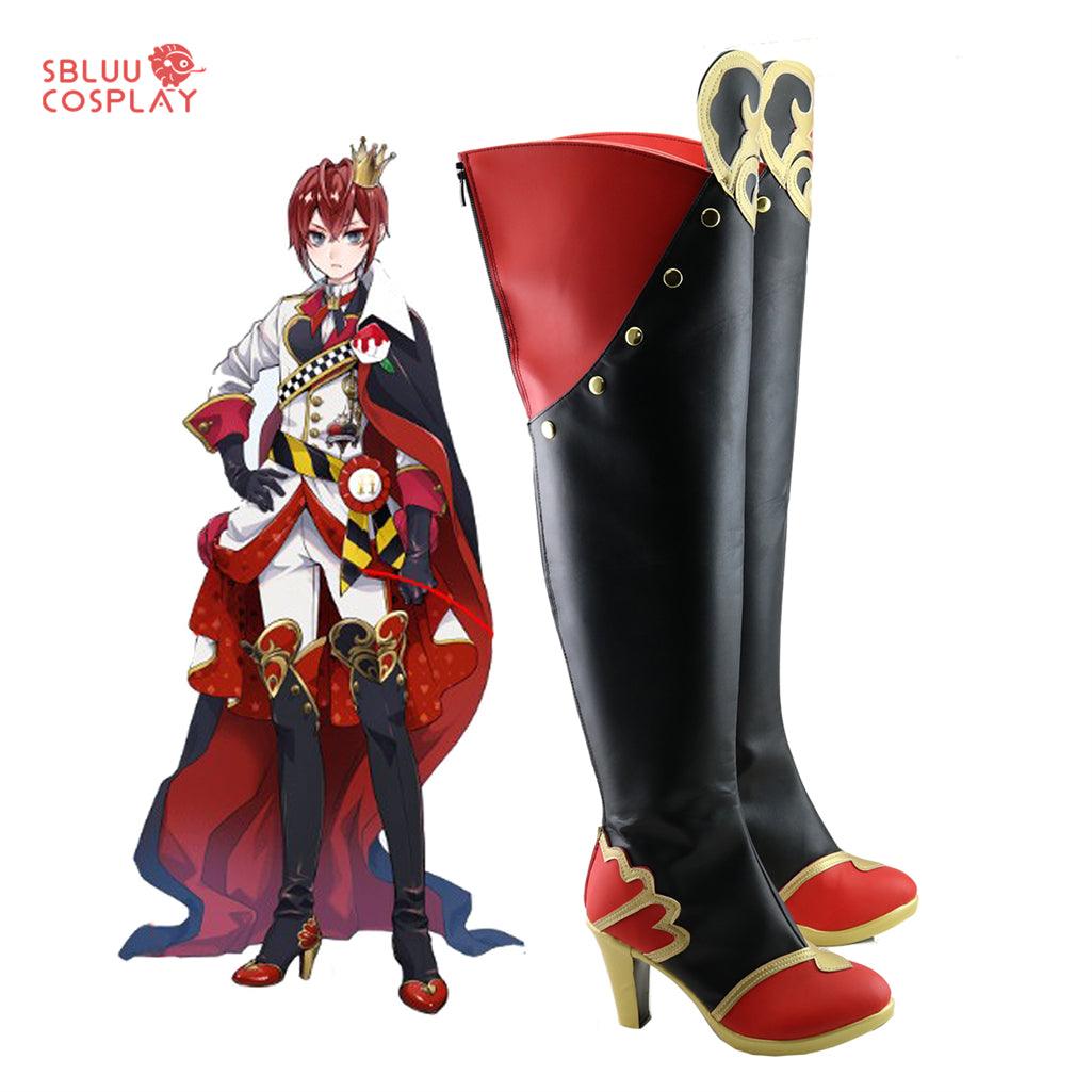 Twisted-Wonderland Riddle Rosehearts Cosplay Shoes Custom Made Boots - SBluuCosplay