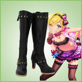 SBluuCosplay The Idolmaster Cinderella Girls Rina Fujimoto Cosplay Shoes Custom Made Boots - SBluuCosplay