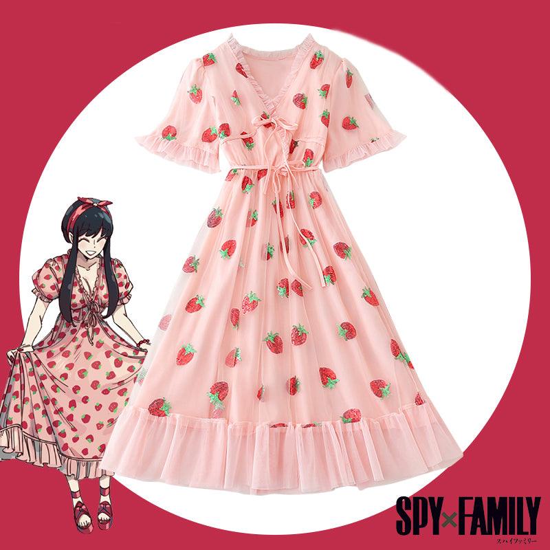 SBluuCosplay Spy x Family Yor Forger Anya Forger Cosplay Costume - SBluuCosplay