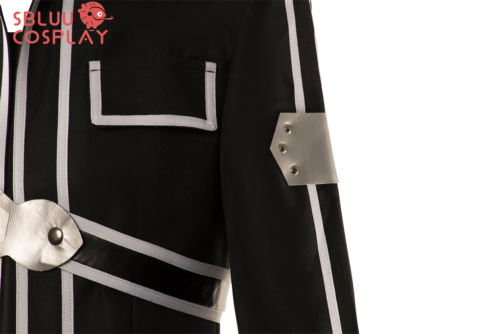 SBluuCosplay Sword Art Online Kirito Cosplay Costume Black Version