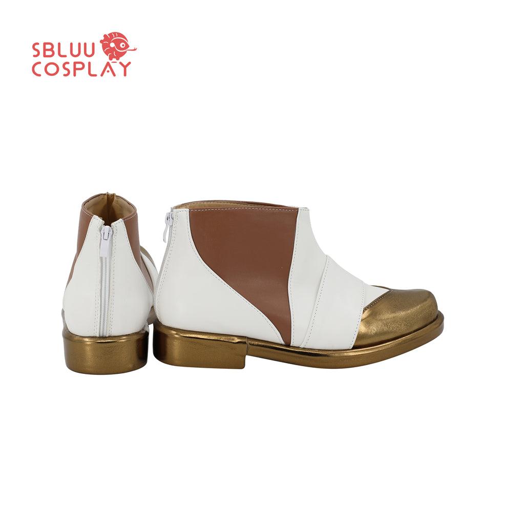 SBluuCosplay Tales of Arise Dohalim il Qaras Cosplay Shoes Custom Made Boots - SBluuCosplay