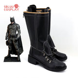 SBluuCosplay The Batman Batman Cosplay Shoes Custom Made Boots - SBluuCosplay