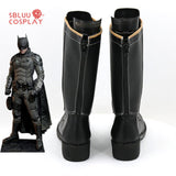 SBluuCosplay The Batman Batman Cosplay Shoes Custom Made Boots - SBluuCosplay