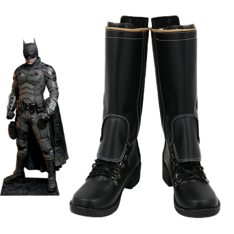 SBluuCosplay The Batman Batman Cosplay Shoes Custom Made Boots - SBluuCosplay