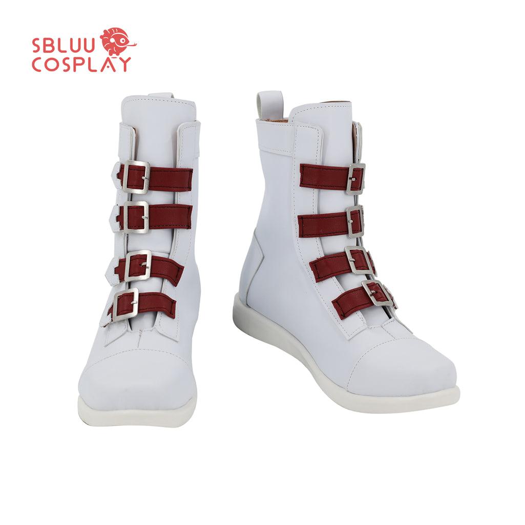 SBluuCosplay The King of Fighters Shun'ei Cosplay Shoes Custom Made Boots - SBluuCosplay