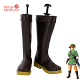 SBluuCosplay The Legend of Zelda Link Cosplay Shoes Custom Made Boots