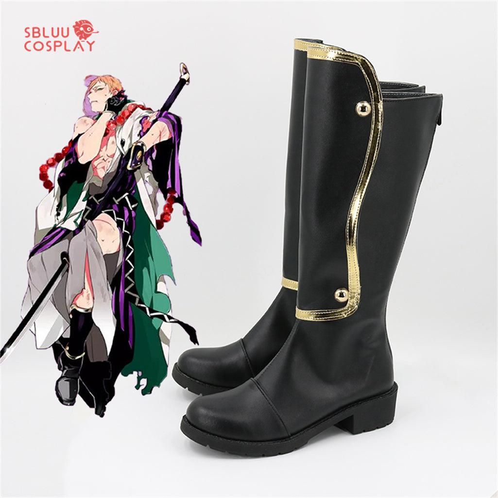 Touken Ranbu Online Iwatooshi Cosplay Shoes Custom Made Boots - SBluuCosplay
