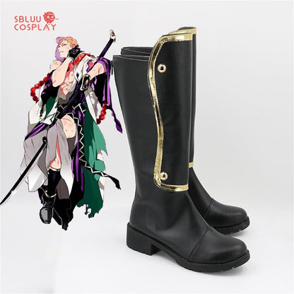 Touken Ranbu Online Iwatooshi Cosplay Shoes Custom Made Boots - SBluuCosplay
