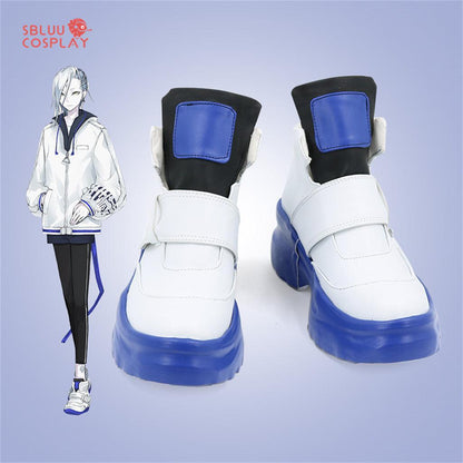 Touken Ranbu Online Jizou Yukihira Cosplay Shoes Custom Made Boots - SBluuCosplay