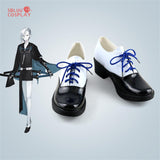 Touken Ranbu Online Jizou Yukihira Cosplay Shoes Custom Made Boots - SBluuCosplay