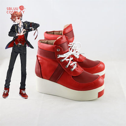 Twisted-Wonderland Ace Trappola Cosplay Shoes Custom Made Boots - SBluuCosplay