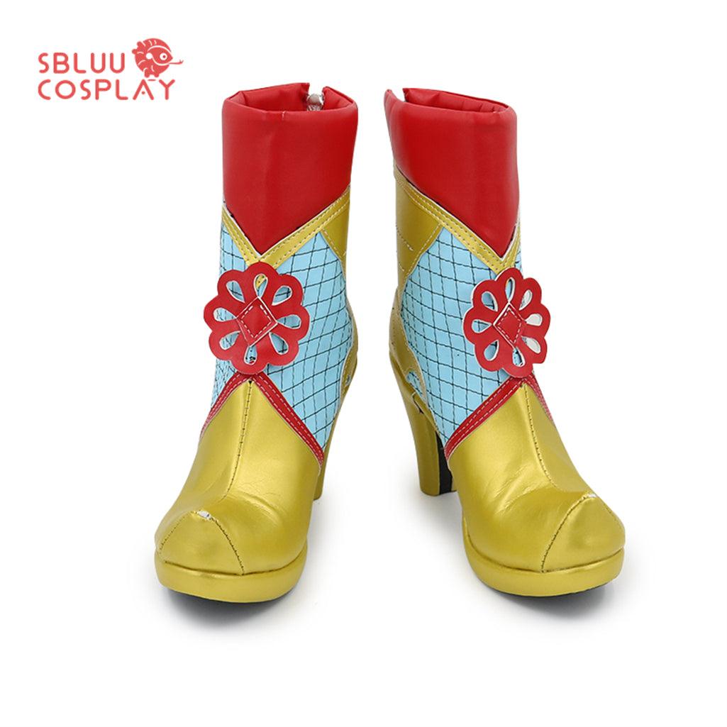 SBluuCosplay Twisted Wonderland Malleus Draconia Cosplay Shoes Custom Made Boots - SBluuCosplay