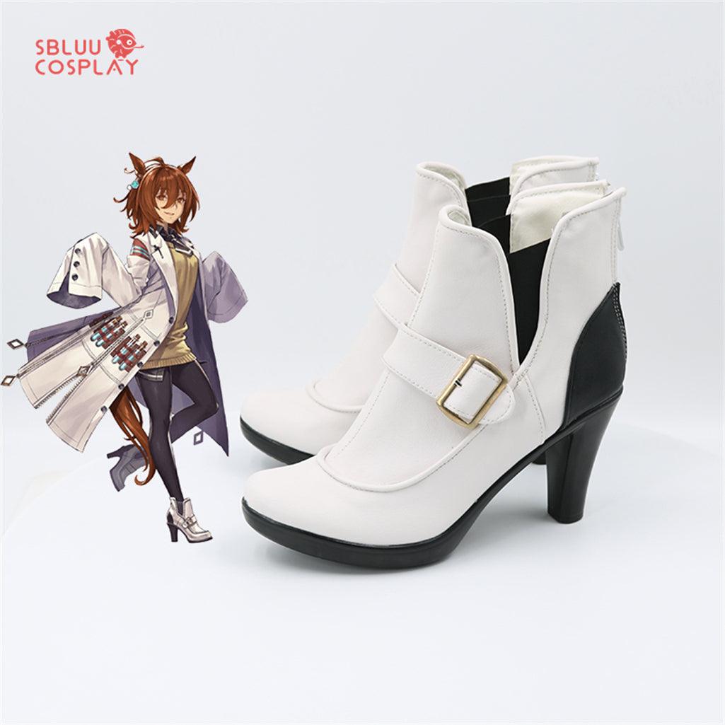 Uma Musume Pretty Derby Agnes Tachyon Cosplay Shoes Custom Made Boots - SBluuCosplay