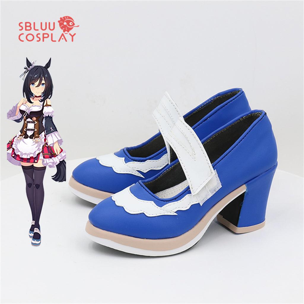 SBluuCosplay Uma Musume Pretty Derby Eishin Flash Cosplay Shoes Custom Made Boots - SBluuCosplay