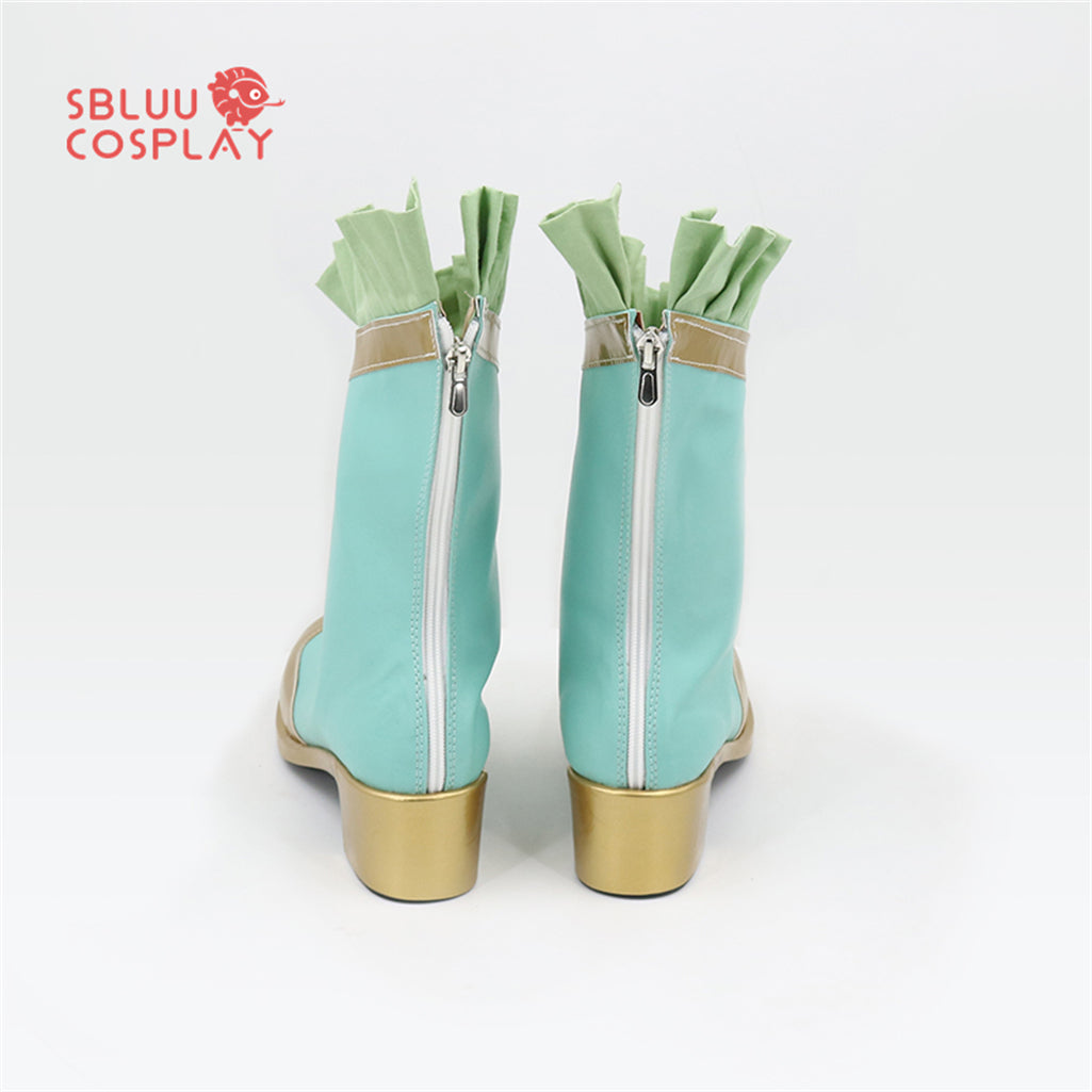 SBluuCosplay Uma Musume Pretty Derby Grass Wonder Cosplay Shoes Custom Made Boots