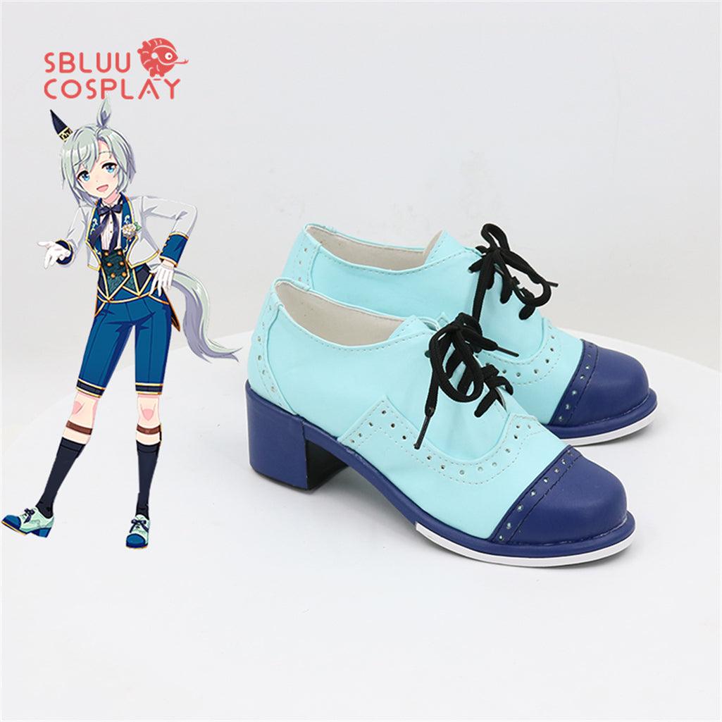 SBluuCosplay Uma Musume Pretty Derby Seiun Sky Cosplay Shoes Custom Made Boots - SBluuCosplay