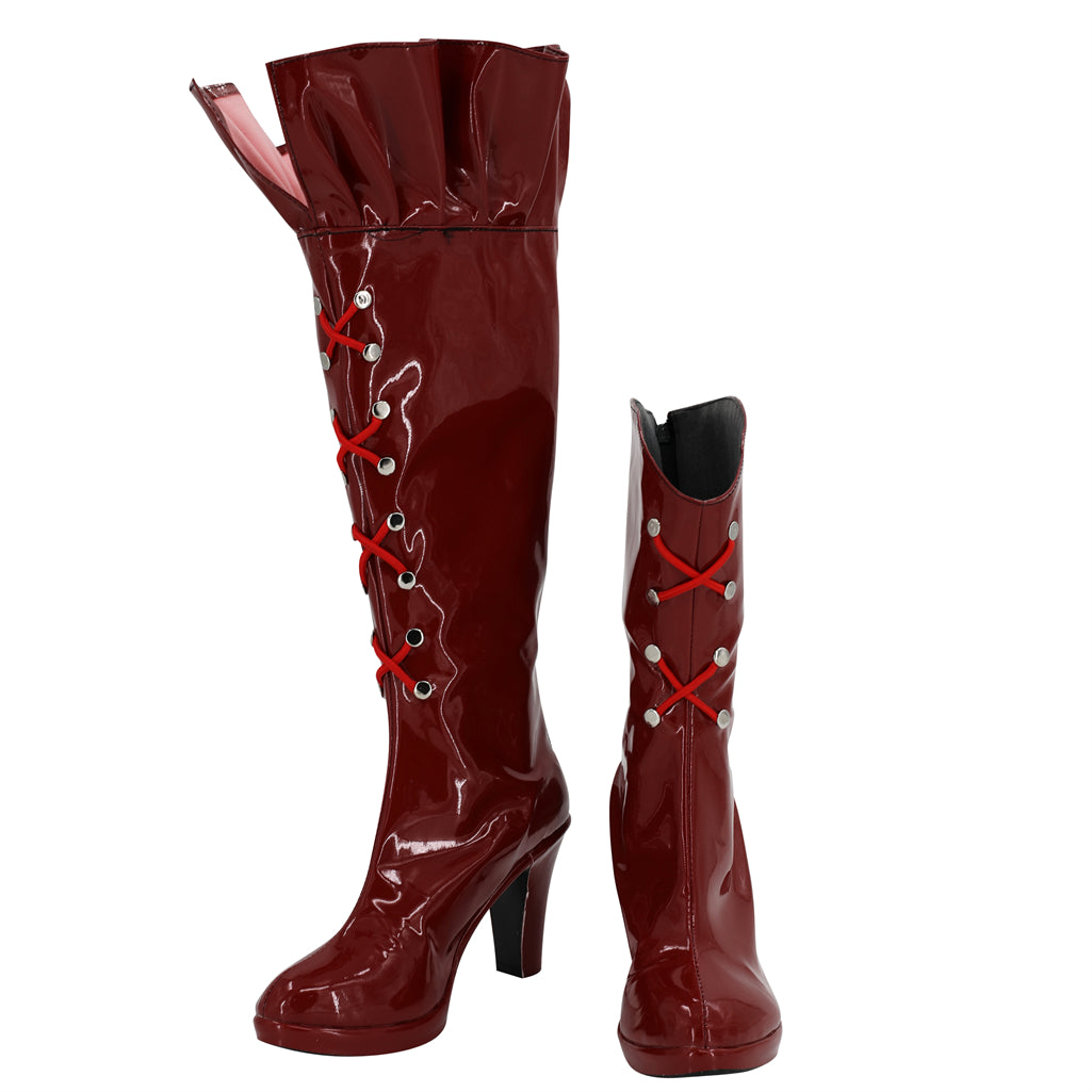 SBluuCosplay VTuber Isekaijoucho Cosplay Shoes Custom Made Boots