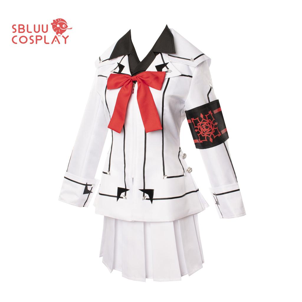 SBluuCosplay Vampire Knight Yuki Cosplay Costume White Uniform Costume - SBluuCosplay