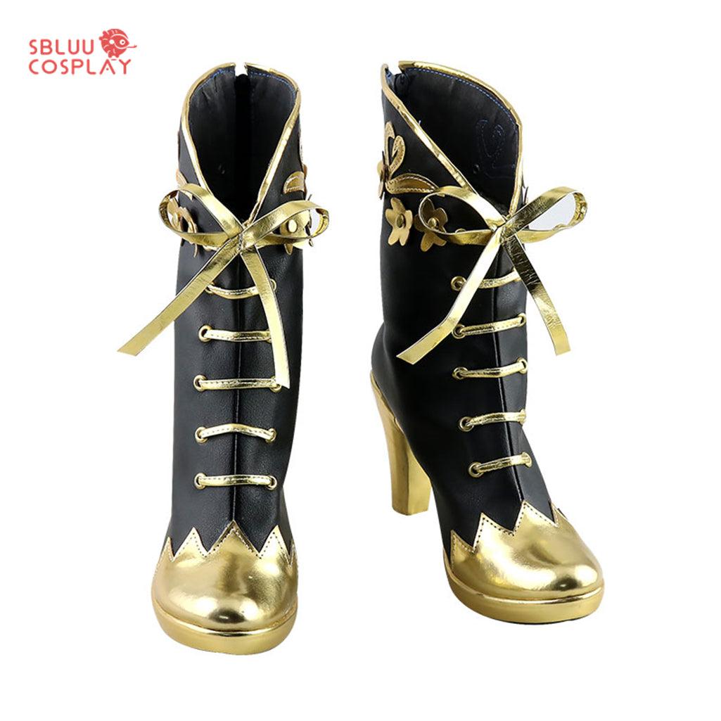 Twisted-Wonderland Vil Schoenheit Cosplay Shoes Custom Made Boots - SBluuCosplay