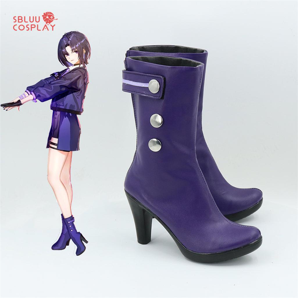 Virtual YouTuber Carol Cosplay Shoes Custom Made Boots - SBluuCosplay
