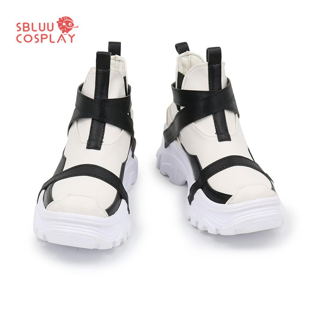 SBluuCosplay Virtual YouTuber Fuwa Minato Cosplay Shoes Custom Made Boots - SBluuCosplay