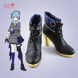 Virtual YouTuber Hoshimati Suisei Cosplay Shoes Custom Made Boots - SBluuCosplay
