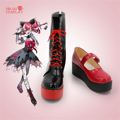 Virtual YouTuber Hololive Kureiji Ollie Cosplay Shoes Custom Made Boots - SBluuCosplay