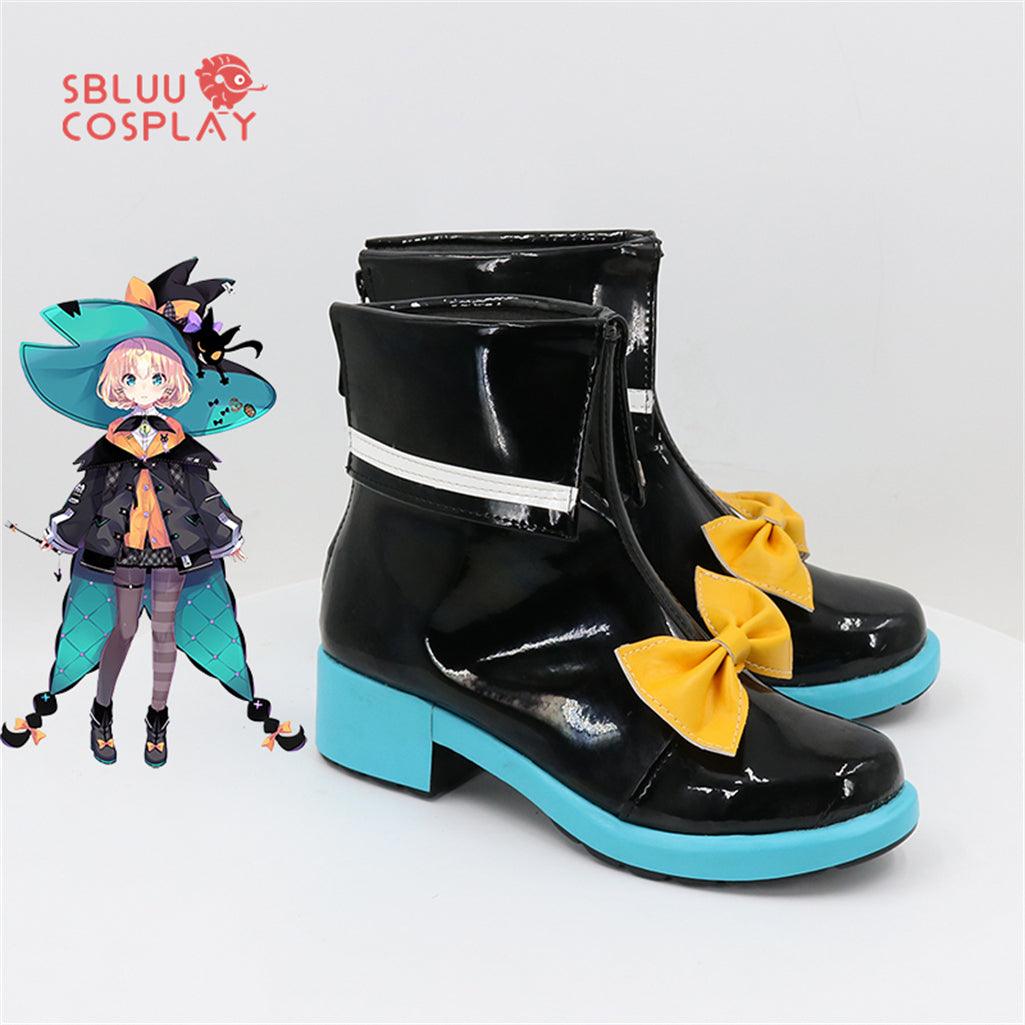 SBluuCosplay Virtual YouTuber Millie Parfait Cosplay Shoes Custom Made Boots - SBluuCosplay