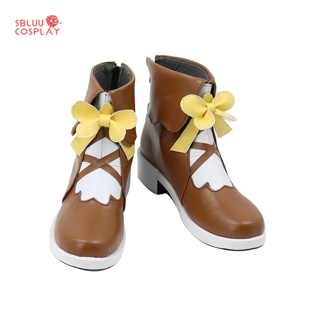 Virtual YouTuber Hololive Momosuzu Nene Cosplay Shoes Custom Made Boots - SBluuCosplay