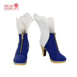 SBluuCosplay Virtual YouTuber Ouro Kronii Cosplay Shoes Custom Made Boots - SBluuCosplay