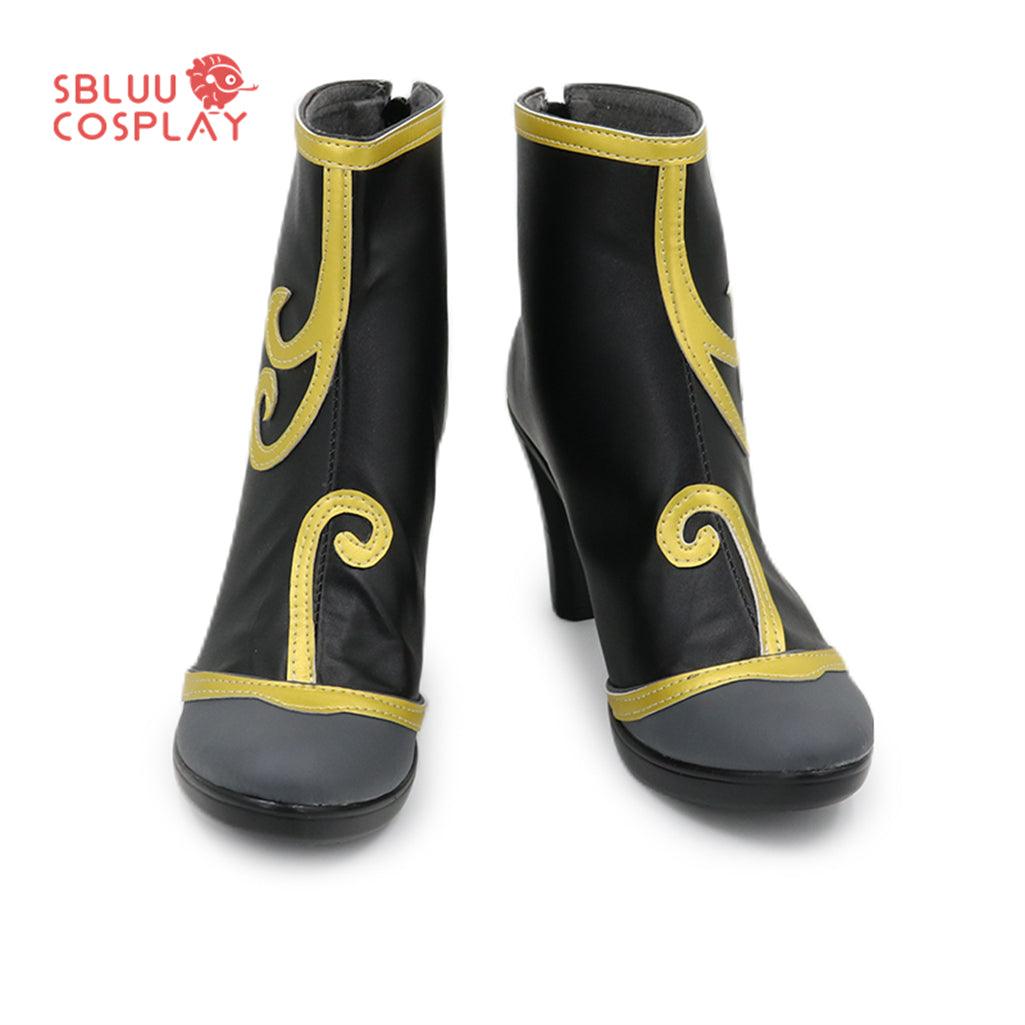 SBluuCosplay Virtual YouTuber Pomu Rainpuff Cosplay Shoes Custom Made Boots - SBluuCosplay