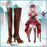 SBluuCosplay Virtual YouTuber Rosemi Cosplay Shoes Custom Made Boots