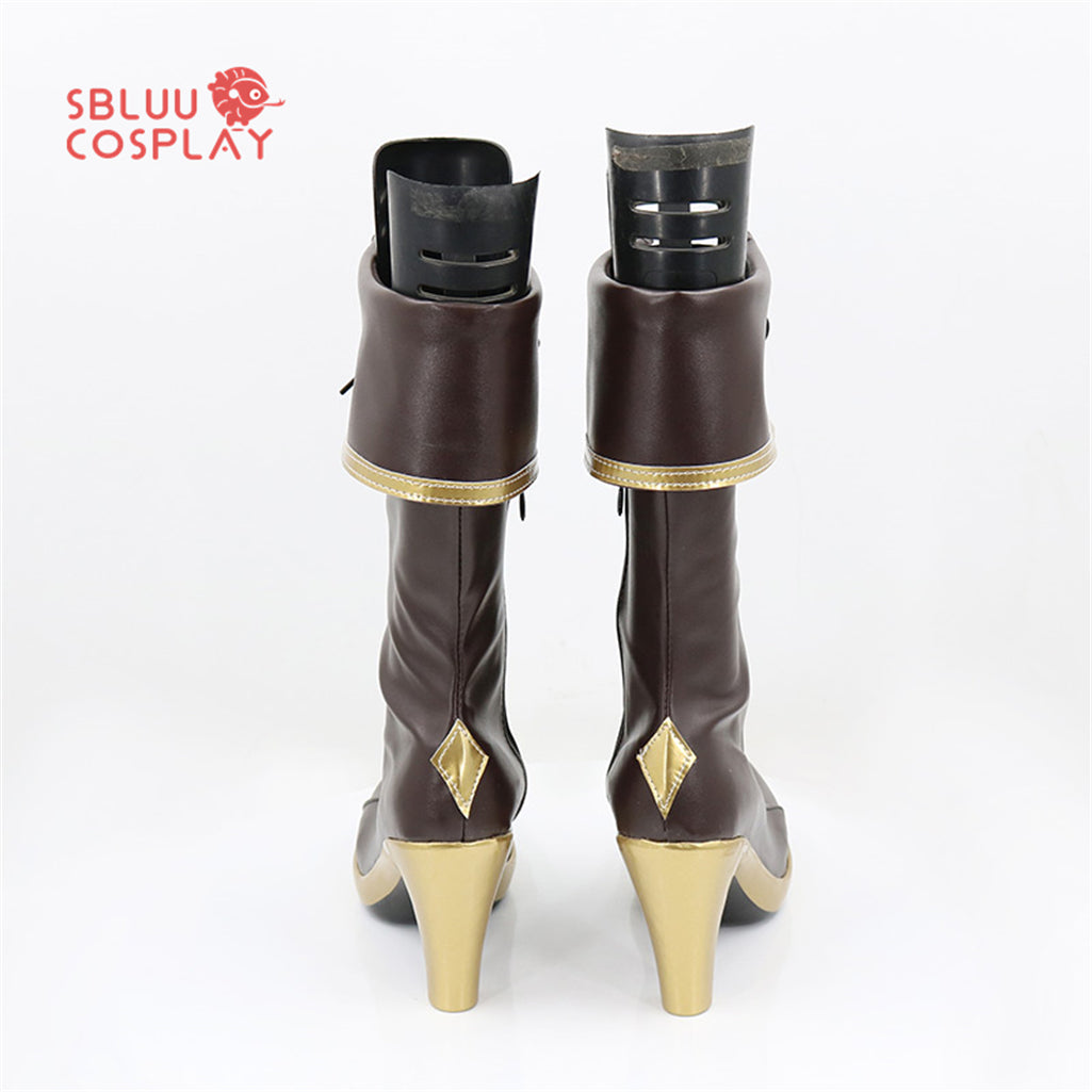 SBluuCosplay Virtual YouTuber Shirogane Noel Cosplay Shoes Custom Made Boots