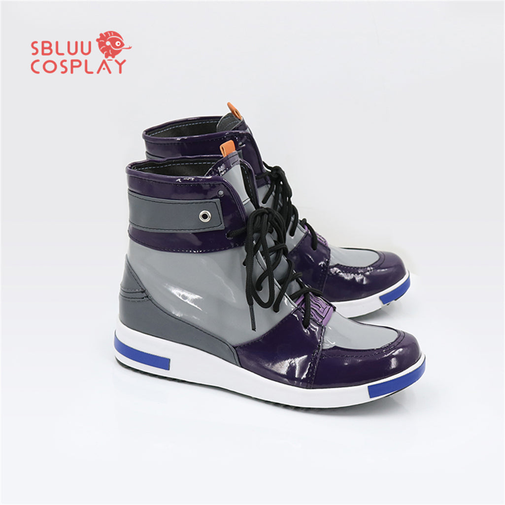 SBluuCosplay Virtual YouTuber Shxtou Cosplay Shoes Custom Made Boots