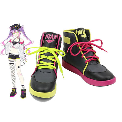 Virtual YouTuber Hololive Tokoyami Towa Cosplay Shoes Custom Made Boots