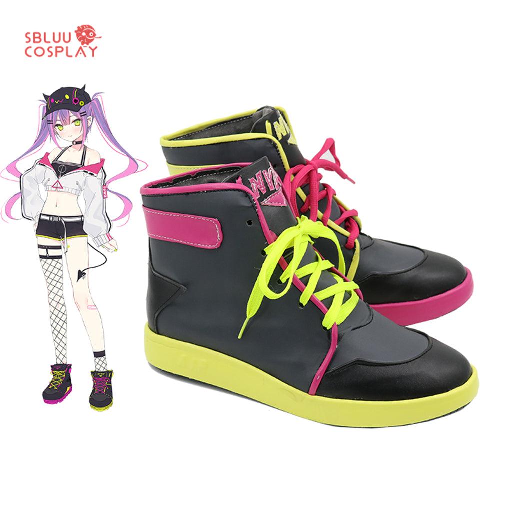 Virtual YouTuber Hololive Tokoyami Towa Cosplay Shoes Custom Made Boots - SBluuCosplay