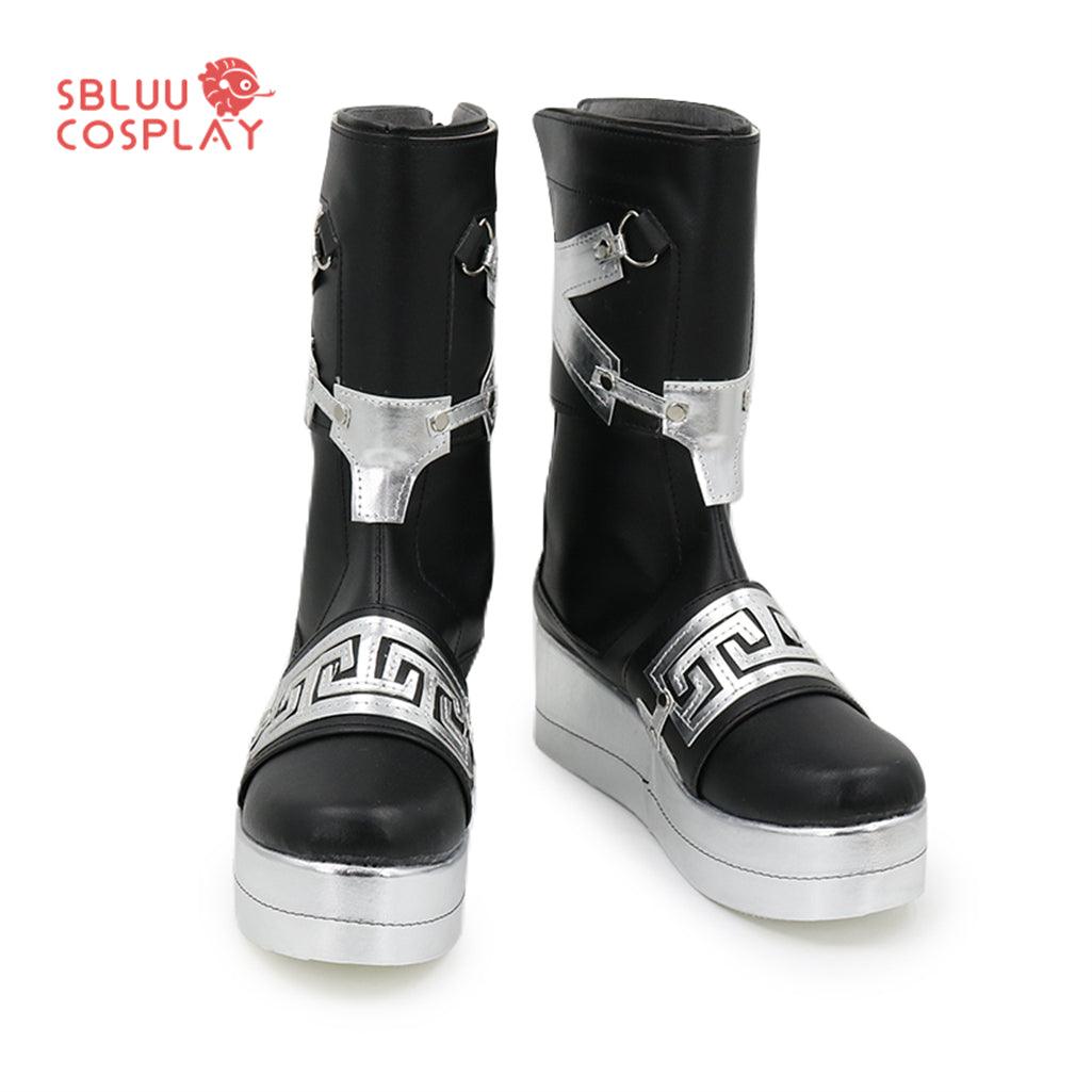 SBluuCosplay Virtual YouTuber Yugo Asuma Cosplay Shoes Custom Made Boots - SBluuCosplay