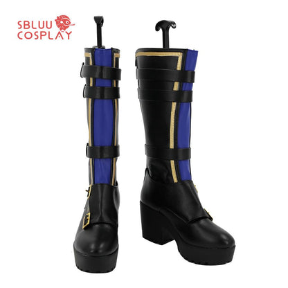 SBluuCosplay Visual Prison Guiltia Brion Cosplay Shoes Custom Made Boots - SBluuCosplay
