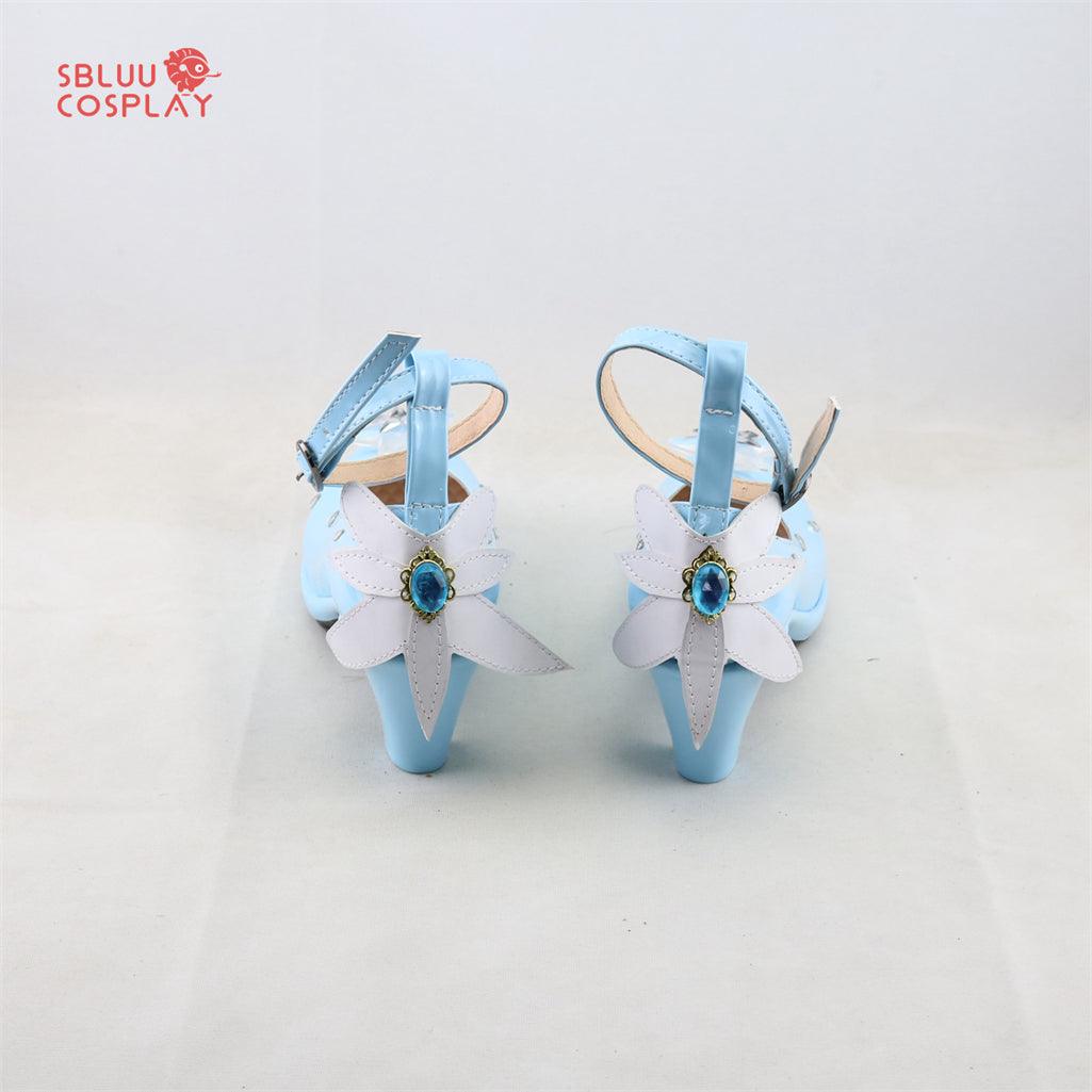 Hatsune Miku Project Diva SNOW MIKU Cosplay Shoes Custom Made - SBluuCosplay