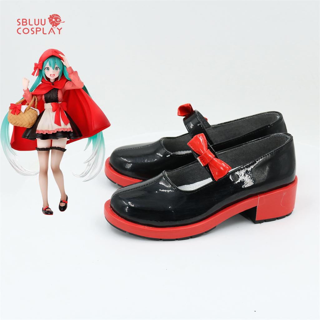 Hatsune Miku Project Diva Hatsune Miku Cosplay Shoes Custom Made - SBluuCosplay