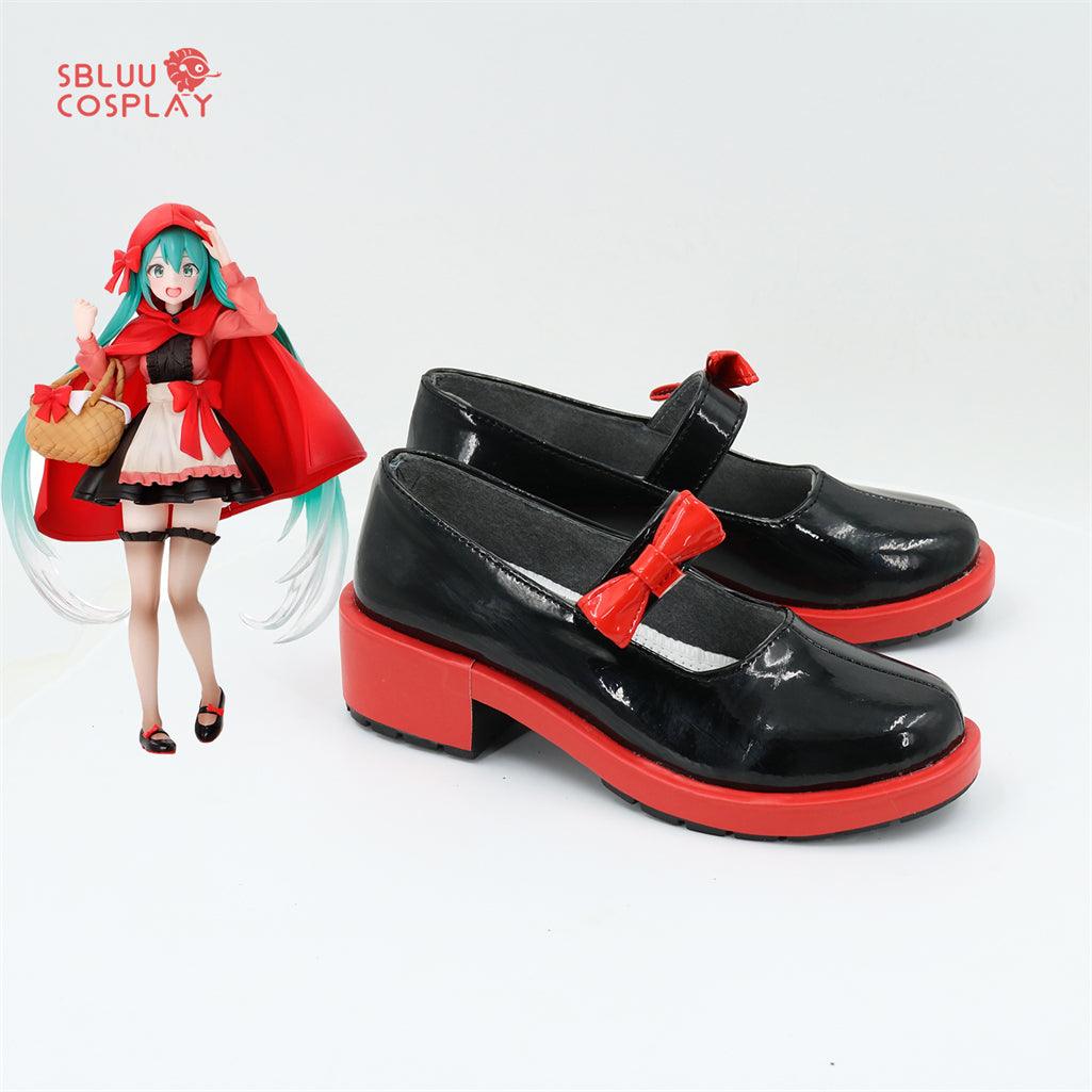 Hatsune Miku Project Diva Hatsune Miku Cosplay Shoes Custom Made - SBluuCosplay