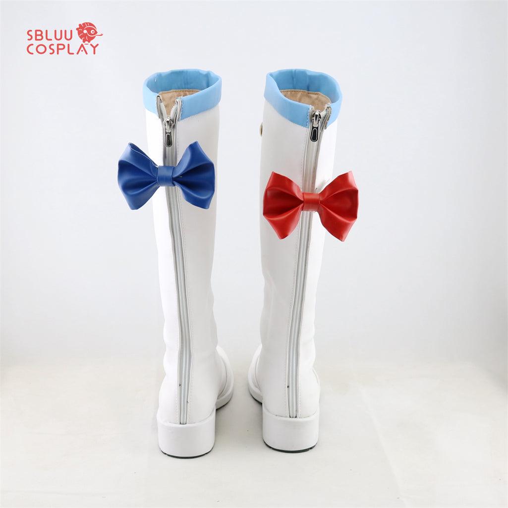 Vocaloid SNOW MIKU Cosplay Shoes Custom Made Boots - SBluuCosplay
