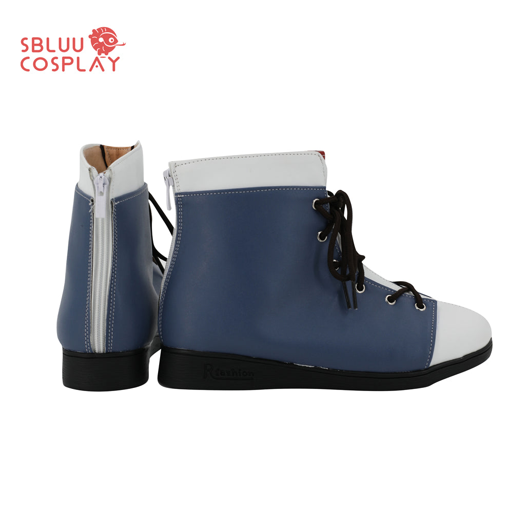 SBluuCosplay Vtuber Hololive Gawr Gura Cosplay Shoes Custom Made Boots